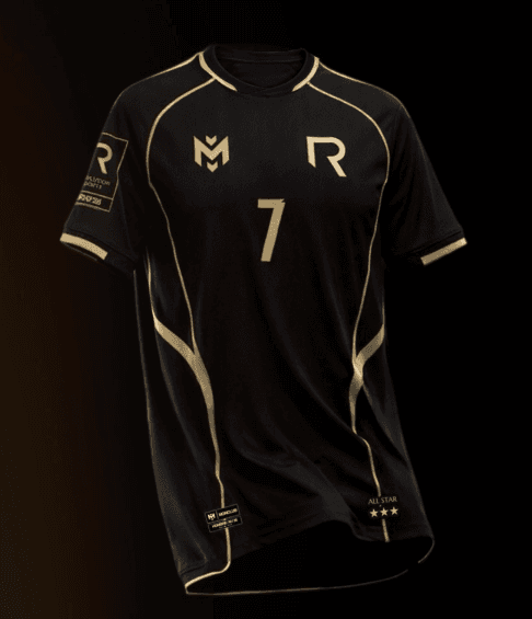 Jersey MONCLUB personalizado con escudo diseñado desde cero